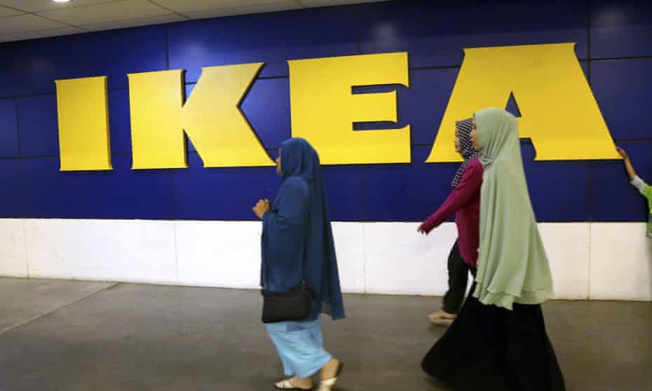 IKEA shoppers at the Tangerang store outside Jakarta, Indonesia