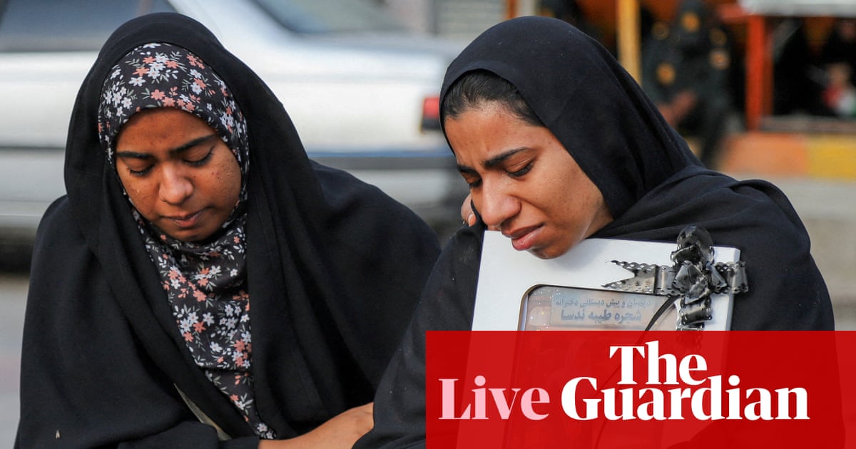 White House pushes back against mounting questions over any US involvement in Iran school strike – live