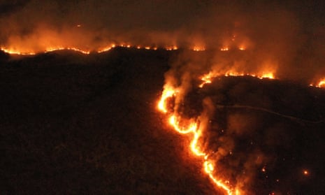 The number of fires in Brazil has increased by 84% on the same time last year.