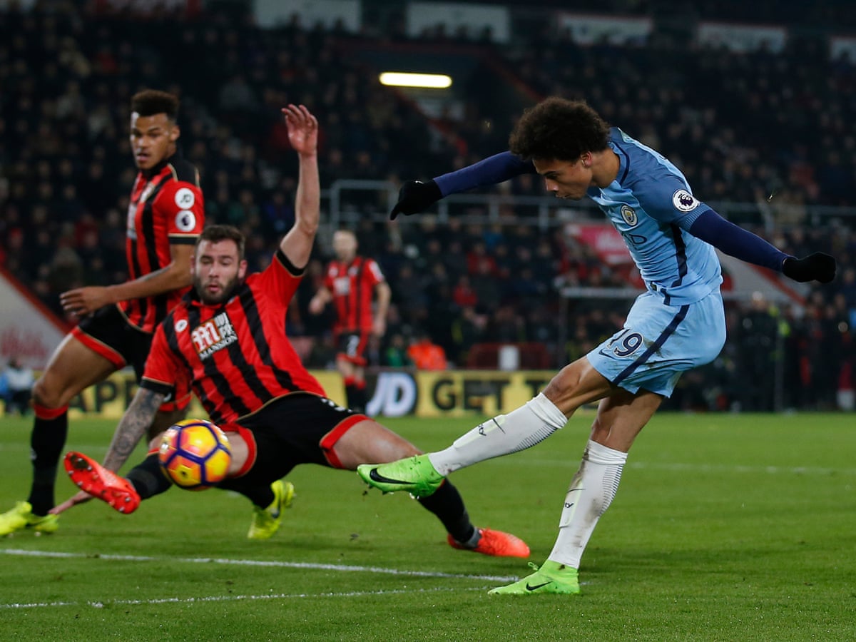 Leroy Sane Sparkles For Manchester City As Attacking Trident