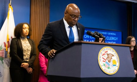 The Illinois attorney general Kwame Raoul.