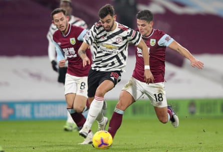 Bruno Fernandes’s influence was apparent during the win at Burnley that took Manchester United top.