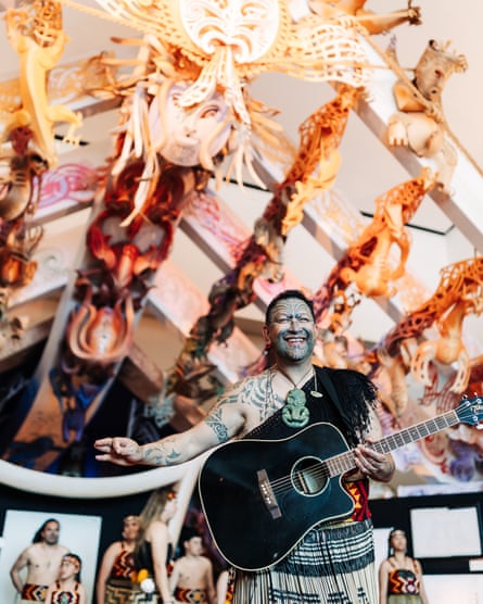 A traditional Māori tattooing event held at Te Papa Tongarewa, the national museum.