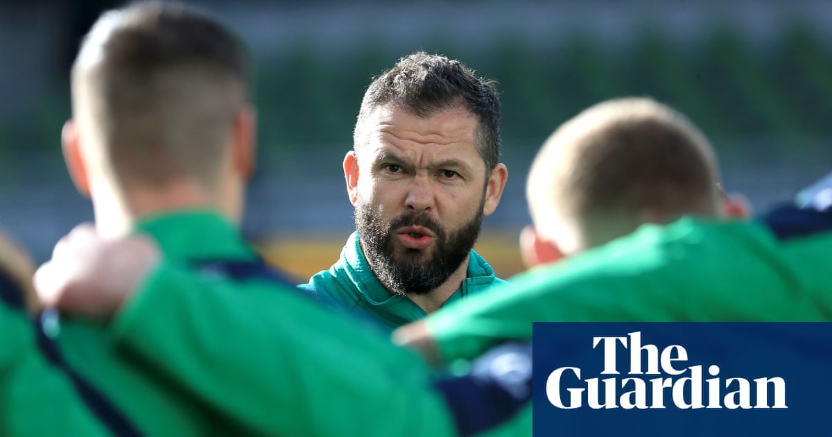 Ireland’s Andy Farrell shuns talk of family duel at Twickenham