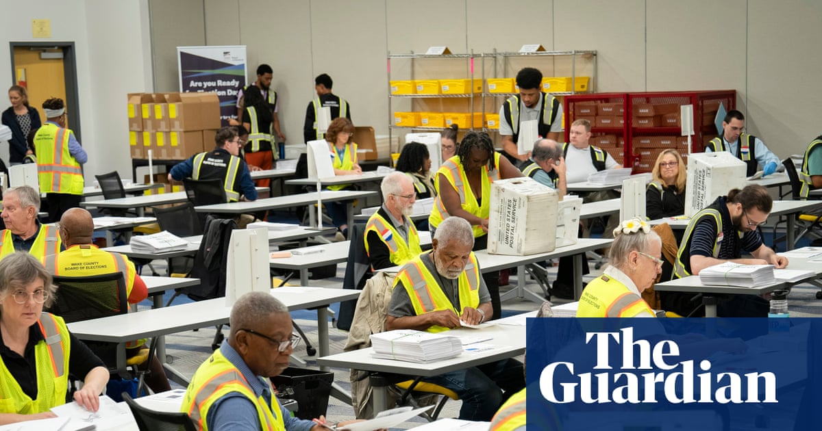 North Carolina becomes first state to send out mail-in ballots for US midterms