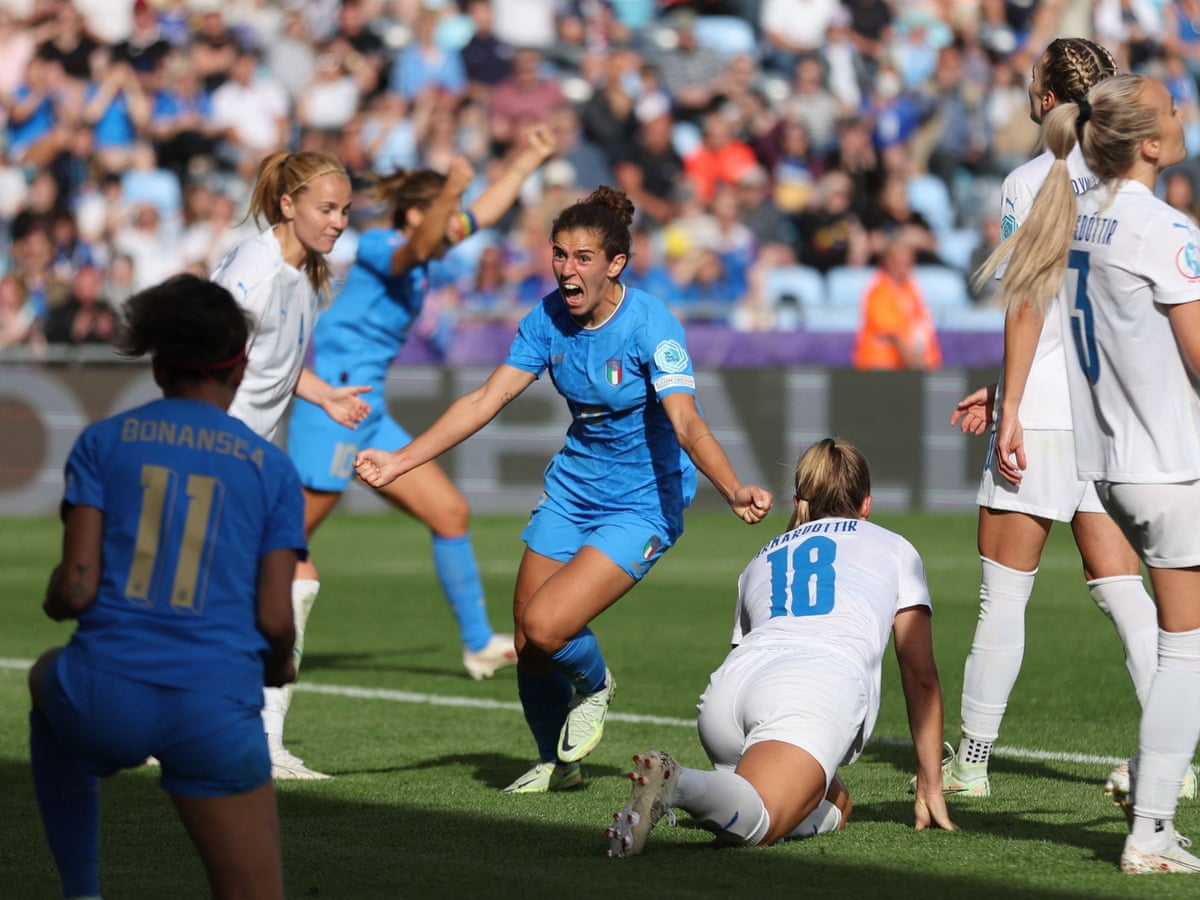 Italy v Iceland: Women's Euro 2022 – as it happened! | Women's Euro 2022 | The Guardian