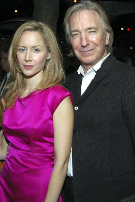 Megan Dodds and Rickman at the New York premiere of My Name Is Rachel Corri.