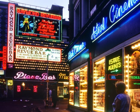 The Raymond Revue bar Soho London England UK Circa 1980’s<br>EG9HXK The Raymond Revue bar Soho London England UK Circa 1980’s