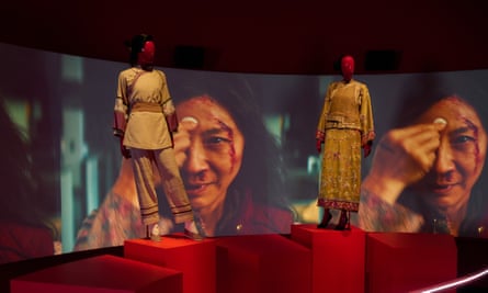 Costumes won by Oscar winner Michelle Yeoh.