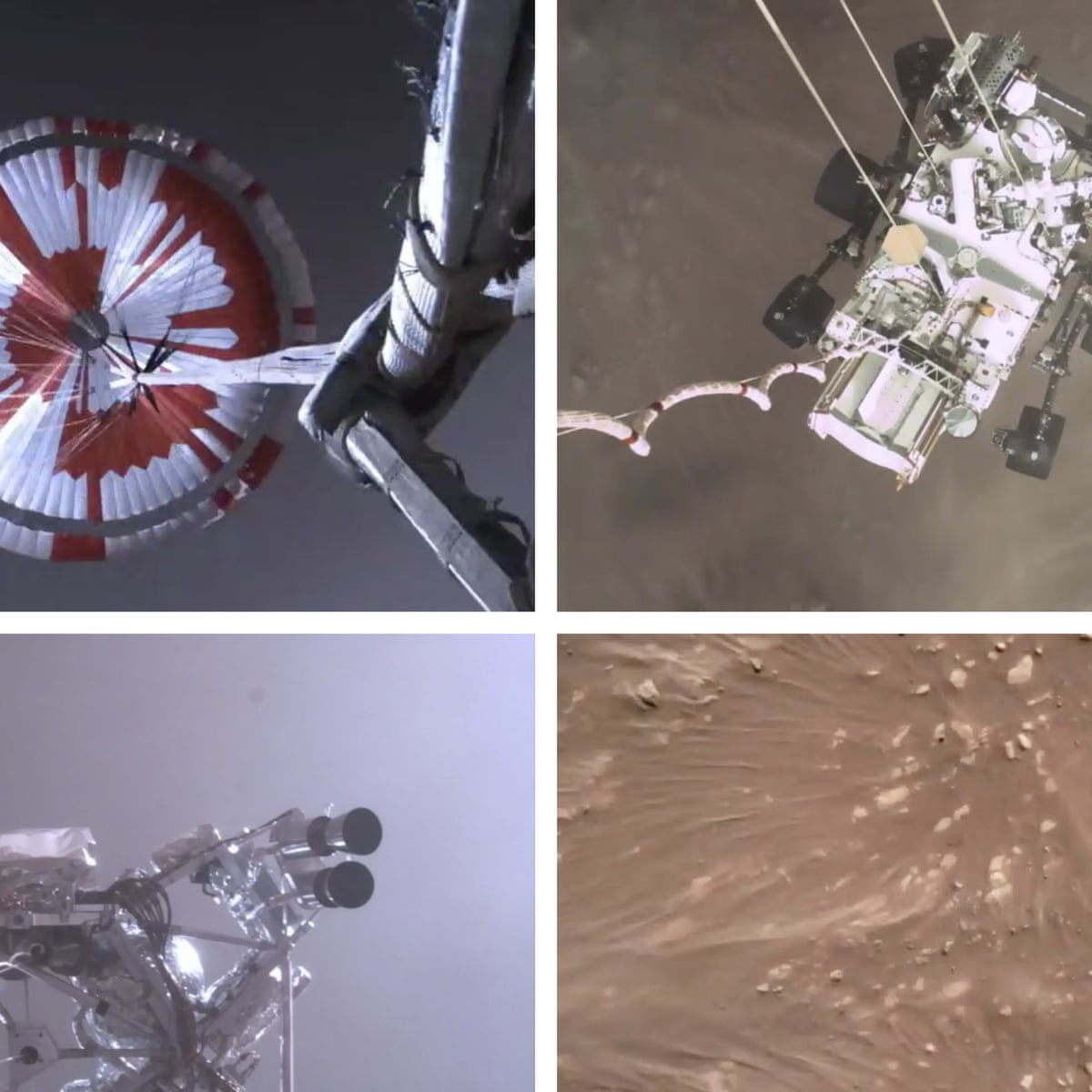 Mars Rover Landing Video