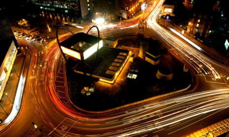 Old Street roundabout, the centre of London’s technology scene.