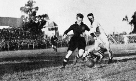 The United States easily beat Belgium in the 1930 World Cup on the way to the semi-finals