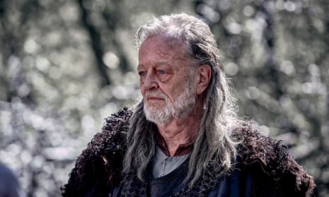 Author Bernard Cornwell, on set as a character in the BBC/Netflix show The Last Kingdom, based on his bestselling book series.