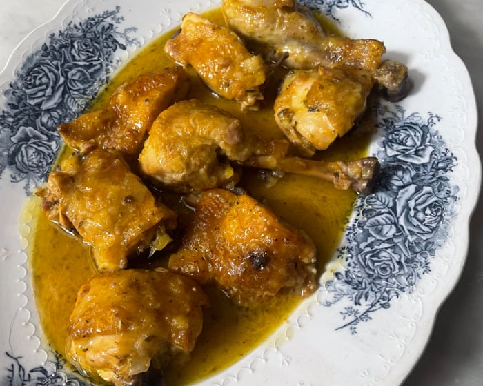 Image accompanying the story: Rachel Roddy’s recipe for chicken with citrus and oregano | A kitchen in Rome