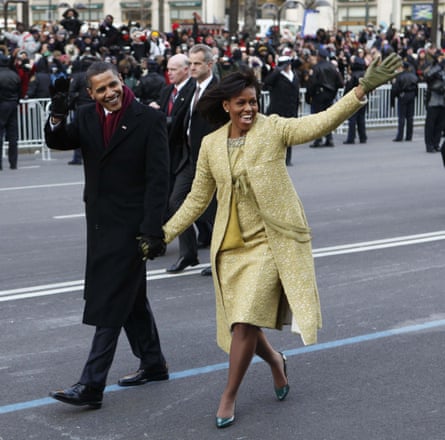 toledo inauguration 2008 parade inaugural presidency dharapak standout washington favored overcoat csmonitor