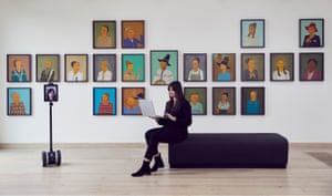 Robot tour guides and virtual reality: how do art galleries and artists connect with audiences in a pandemic? | Getting back on track 2 Hastings Contemporary gallery director Liz Gilmore.