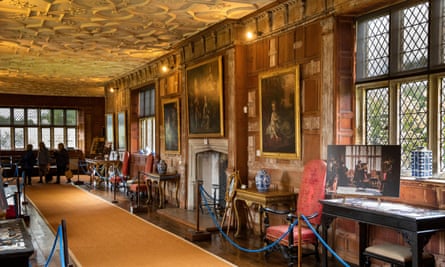 The Long Gallery at Penshurst Place, Kent.