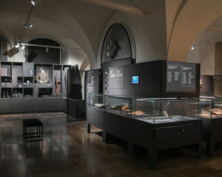 A view of the Our Boys exhibition