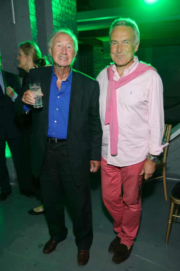 Conran et Stephen Bayley lors d'une soirée à Londres en 2012.