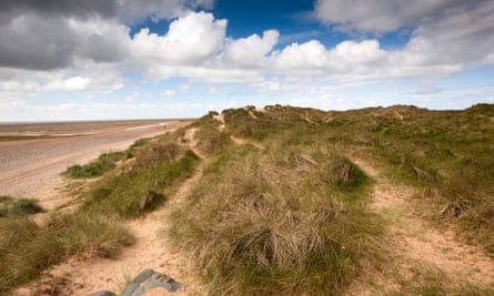 Haverigg Bank sand dunes.