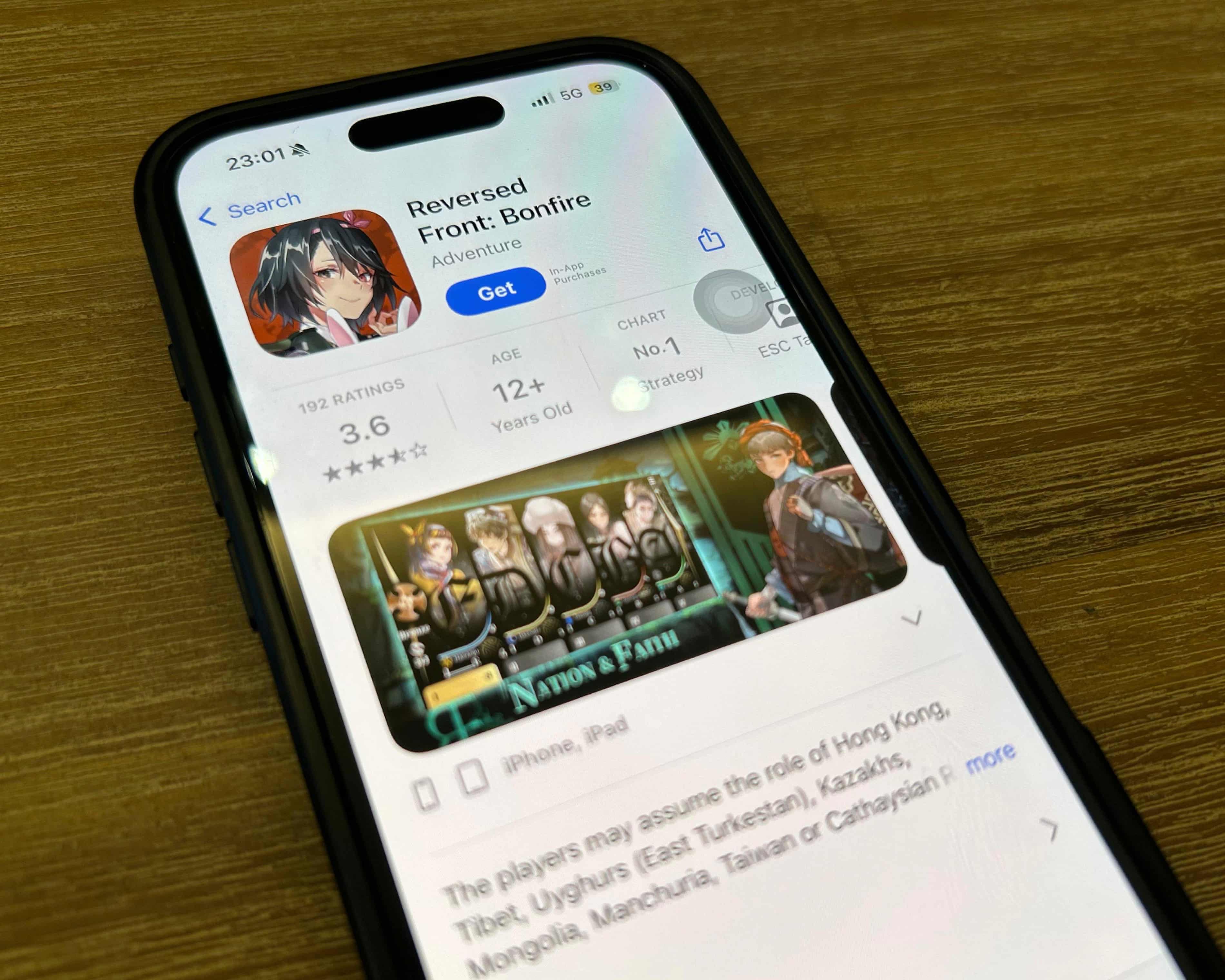 Hong Kong police tell people not to download ‘secessionist’ mobile game