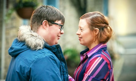 Leon Harrap and Sarah Gordy in Ralph & Katie.