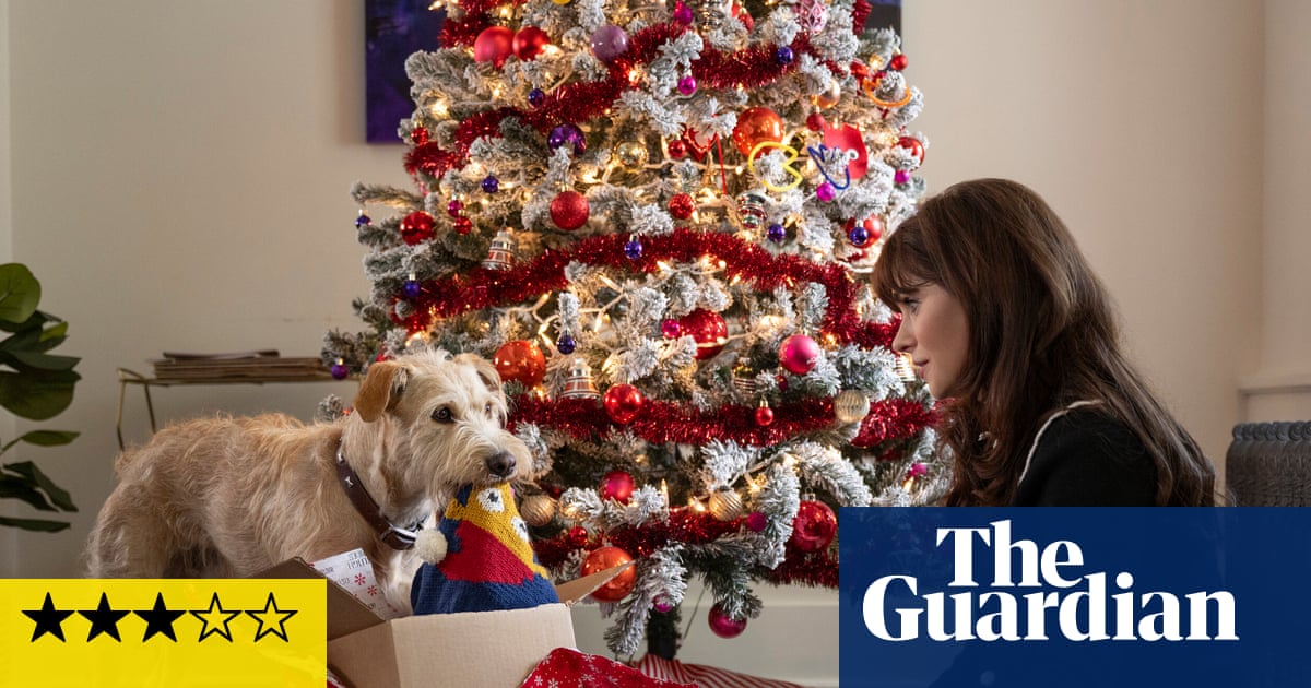 Merv review – a dog steals the show in Amazon’s by-the-book Christmas romcom