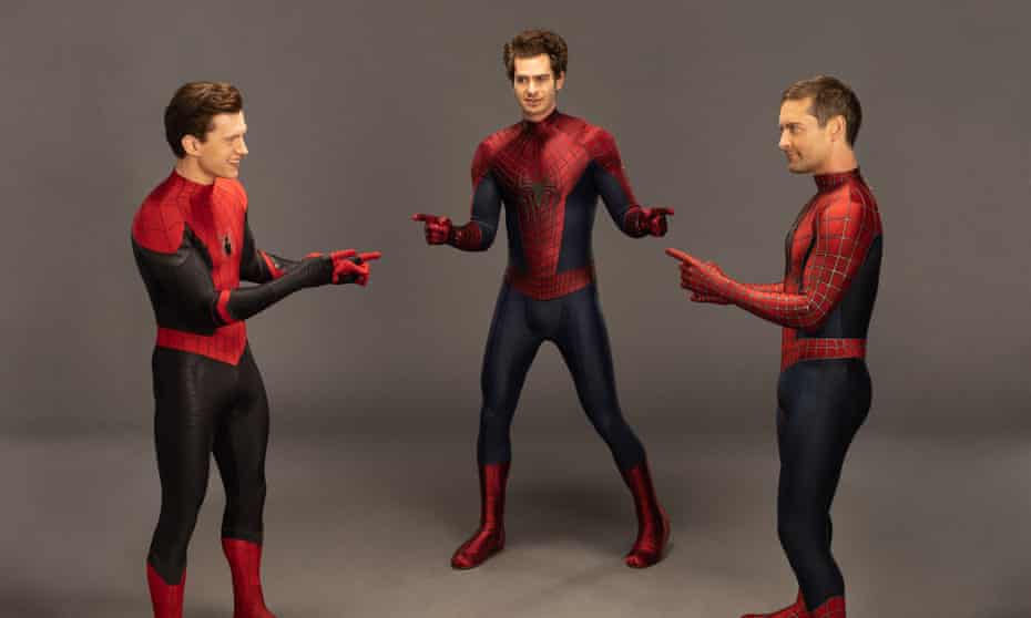 The Spider-Man pointing meme perfectly encapsulates why fans adored No Way  Home | Spider-Man: No Way Home | The Guardian