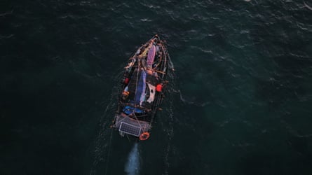 Vessel made from rubbish crosses Bass Strait