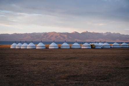 Yurts at Son Kul lake, Kyrgyzstan