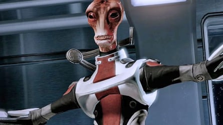 Mordin bursts into song in Mass Effect 3.