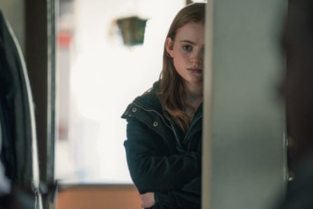 Sadie Sink as Ellie in The Whale.