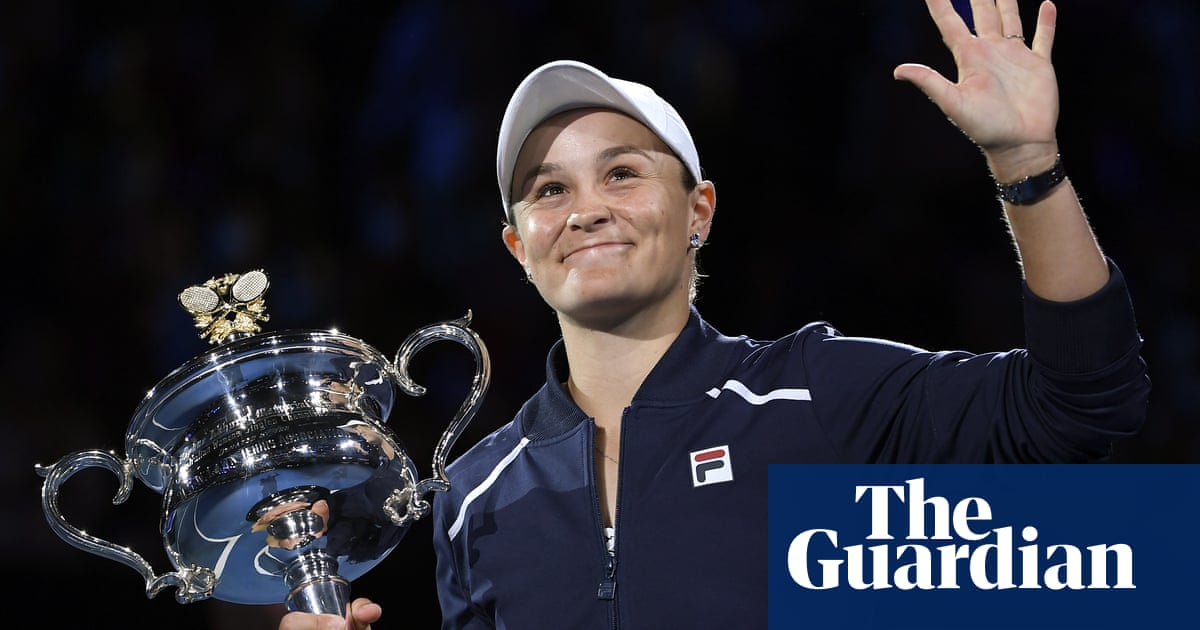 ‘What a bloody legend’: praise for Ash Barty as a champion on and off tennis court