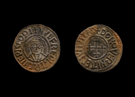A coin from the hoard.