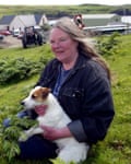 ‘What’s been achieved is miraculous, really’: Maggie Fyfe, administrative secretary of the Isle of Eigg Heritage Trust.