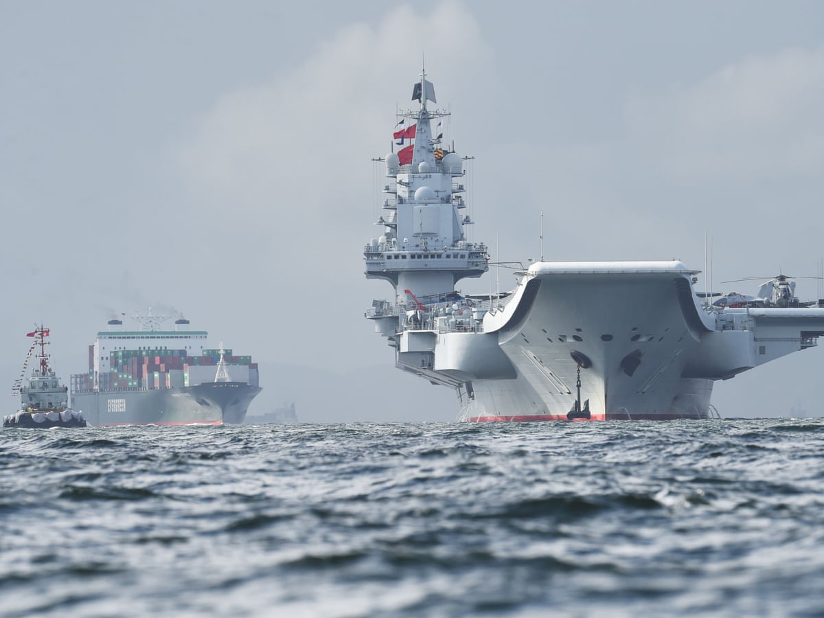 Images Show Construction Of China S Third Aircraft Carrier Thinktank Says China The Guardian