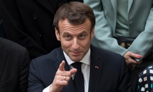 French president Emmanuel Macron.