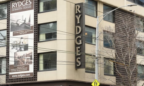 File photo of the Rydges on Swanston hotel in Melbourne, Australia