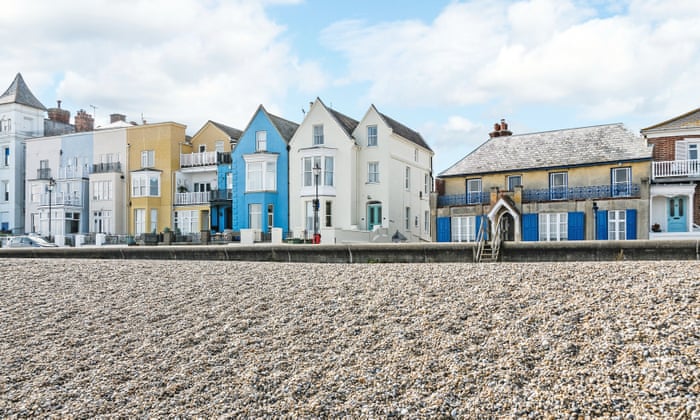 the beach at Aldeburgh in Suffolk