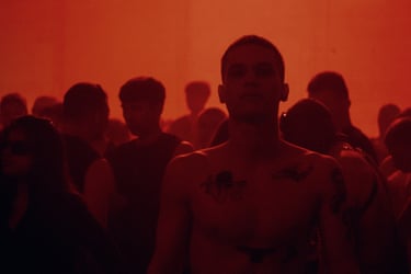 Techno rave, Kyiv, Ukraine, May, 2025