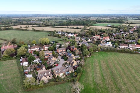 An aerial view of Piddington.