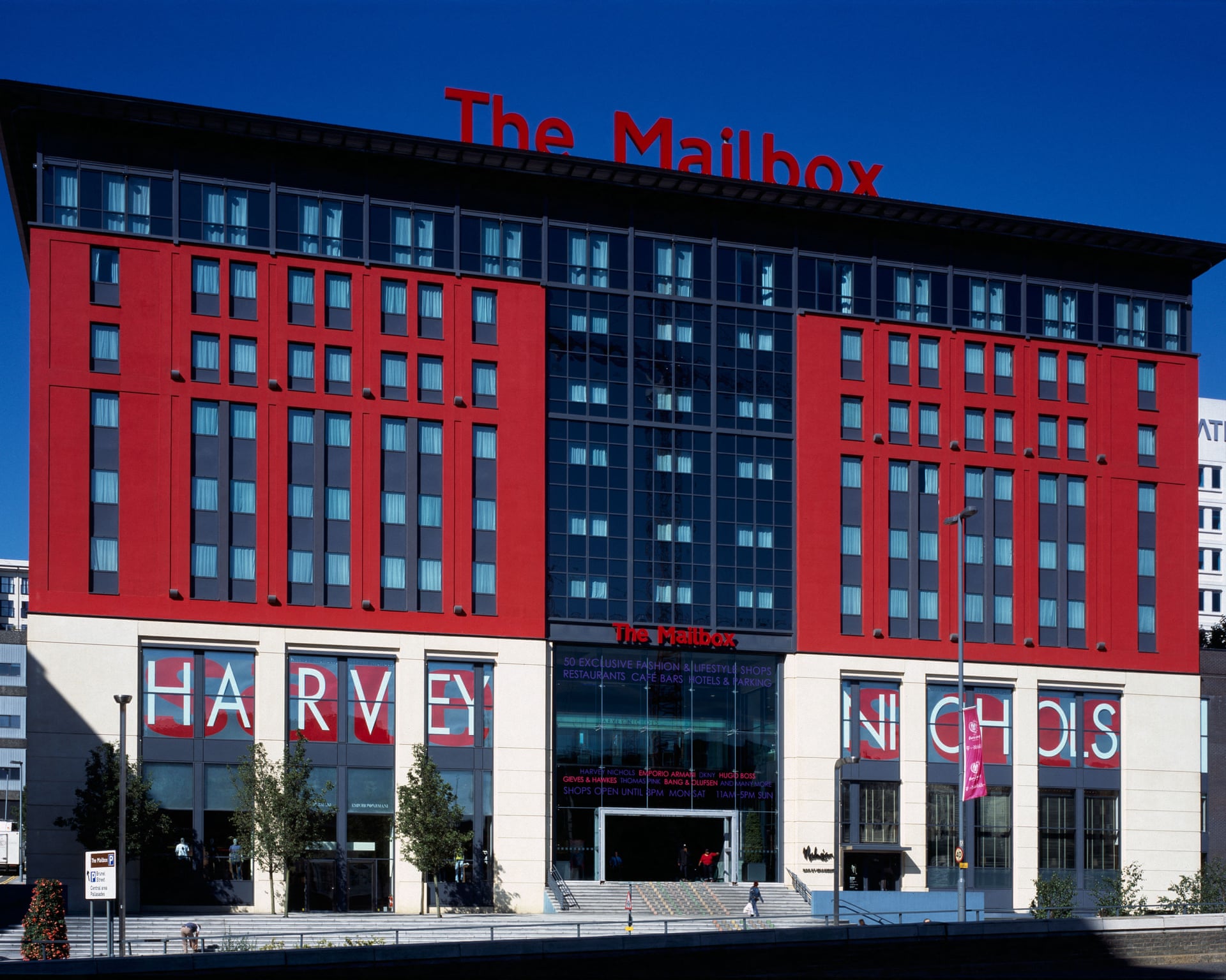 Photo: The Guardian Harvey Nichols to Close Birmingham Mailbox Store, Affecting 60 Jobs