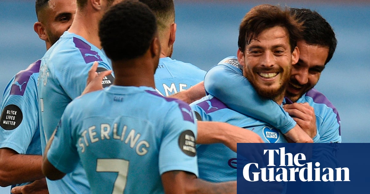 Manchester City thump Newcastle with David Silva in starring role