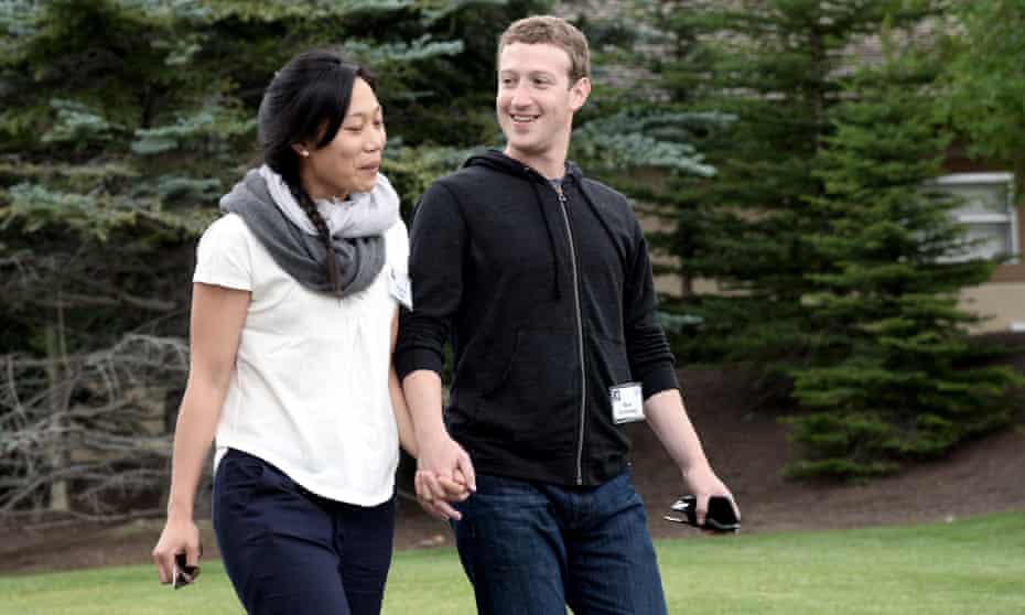 Zuckerberg and Priscilla Chan