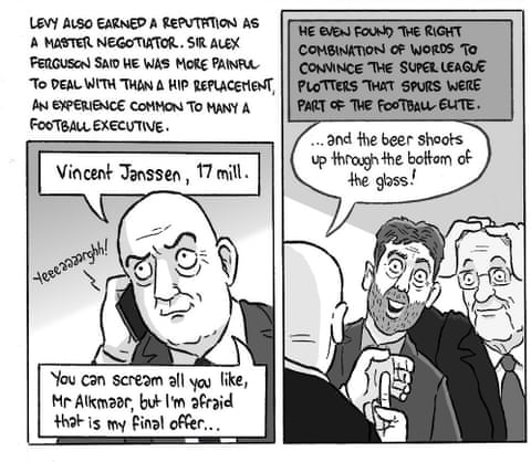 David Squires on … Daniel Levy's greatest hits at Tottenham, panel 7