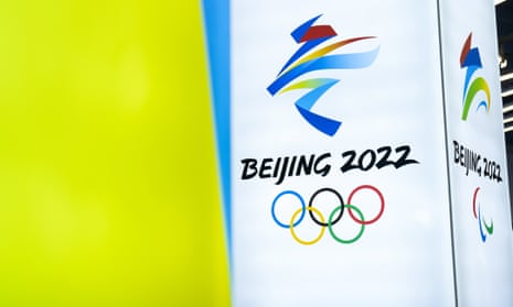 The logos for the 2022 Beijing Winter Olympics and Paralympics