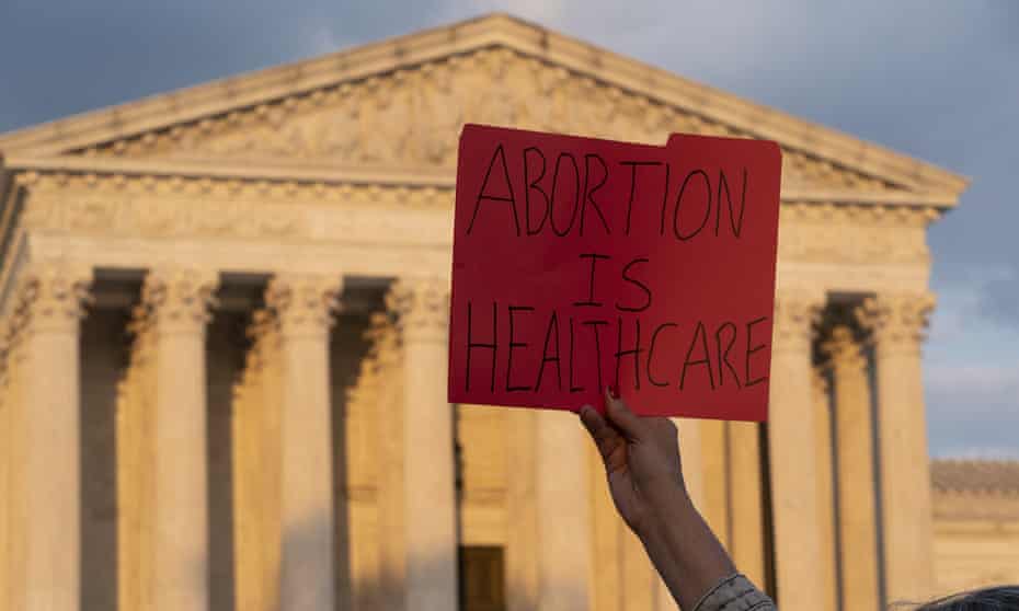 A draft opinion suggests the US supreme court could overturn Roe v Wade that legalized abortion.