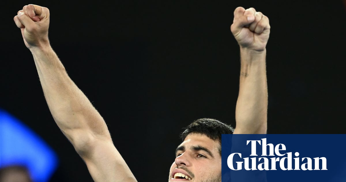 Alcaraz survives early De Minaur onslaught and surges into Australian Open semis