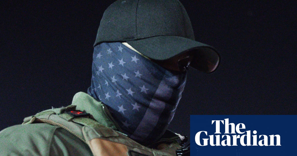 The alarming rise of US officers hiding behind masks: A police state'