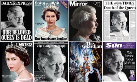 The death of Queen Elizabeth has filled the UK newspaper front pages